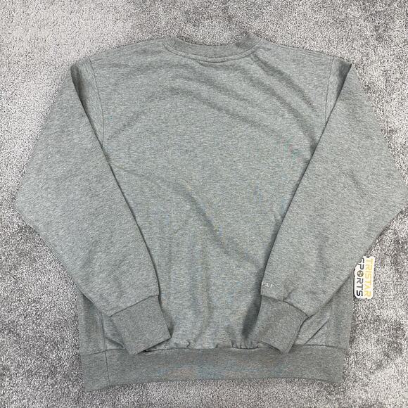 Clemson Tigers Sweatshirt Mens XXL Gray NCAA Nike Dri-FIT Standard Issue Crew - Picture 2 of 12